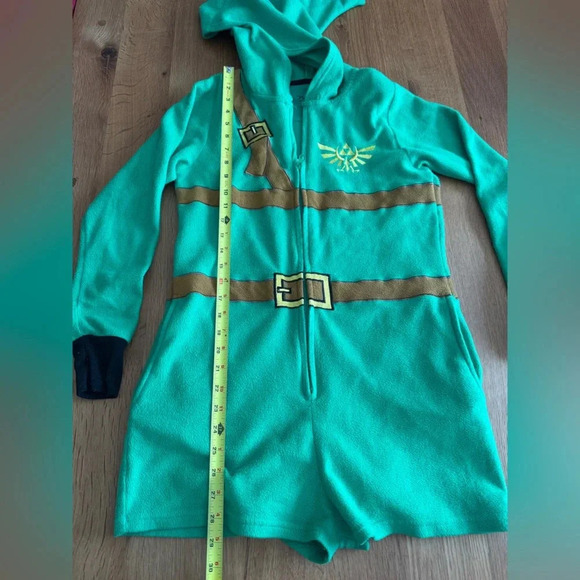 World of Zelda Link Fleece Union Suit with hood - Size XL - Picture 5 of 6